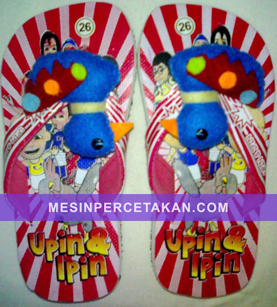 sandal karet ipin-upin sandal karet ipin-upin