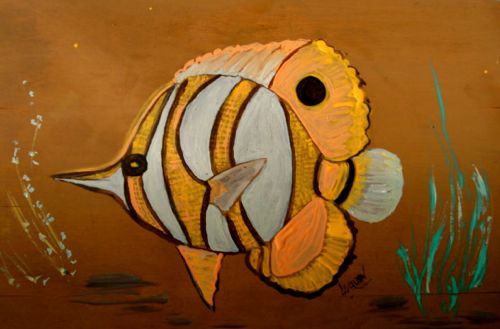 painting of fish