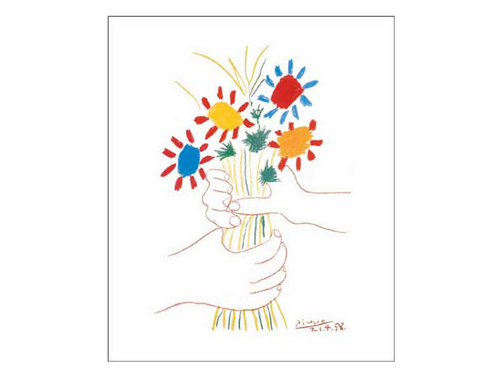 create art with mrs p kinder picasso quot hand with bouquet quot create art with mrs p kinder picasso quot hand with bouquet quot