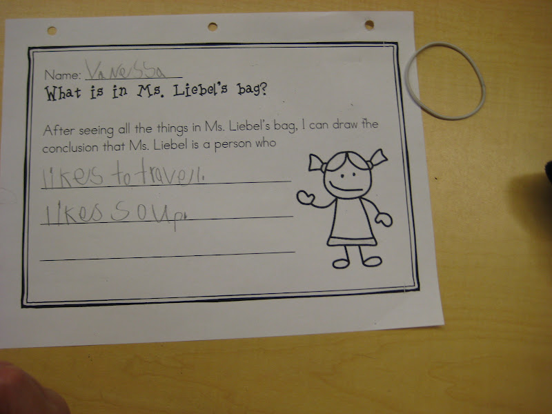 Ms. Liebel's Classroom: Making Inferences!