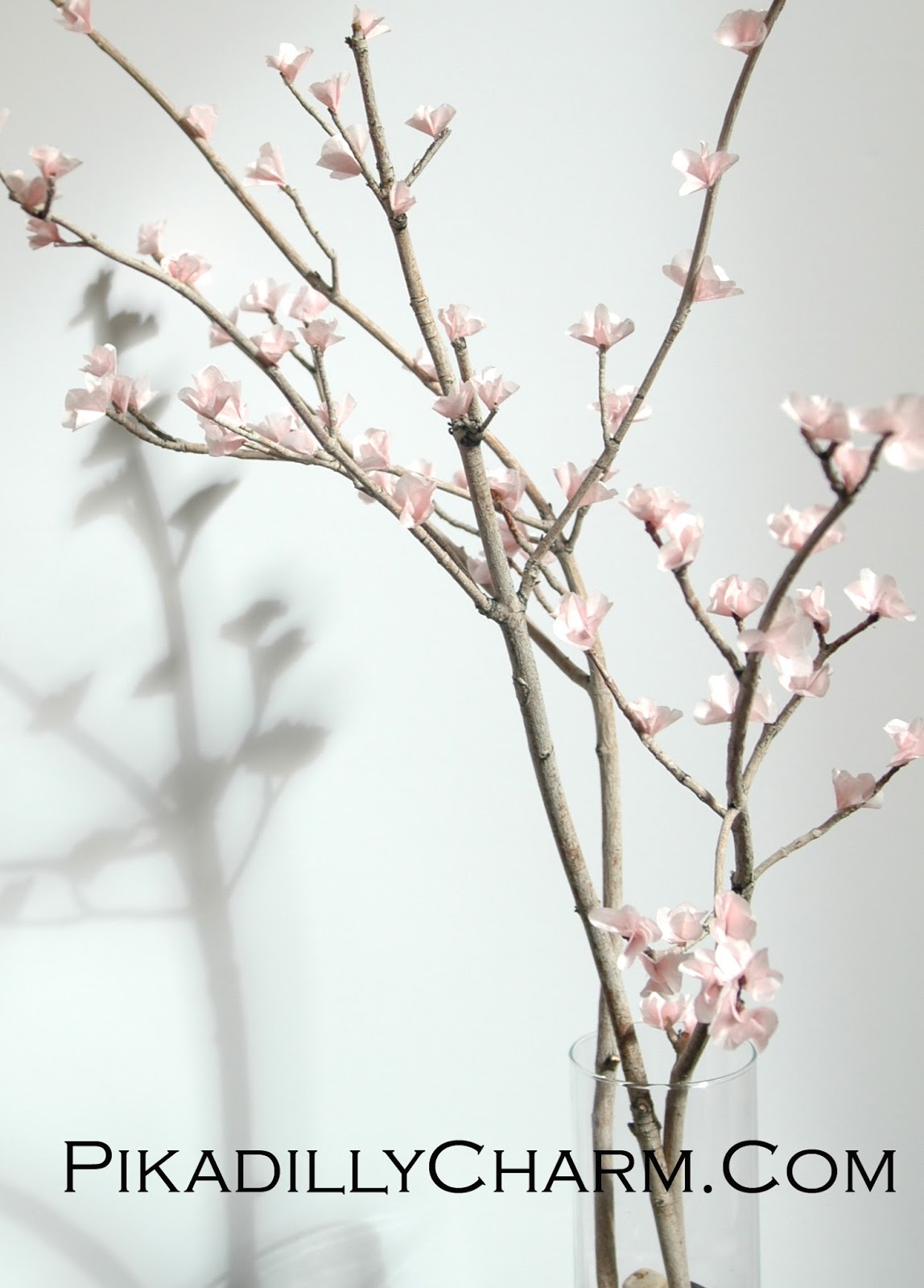 pikadilly charm tissue paper cherry blossom tree