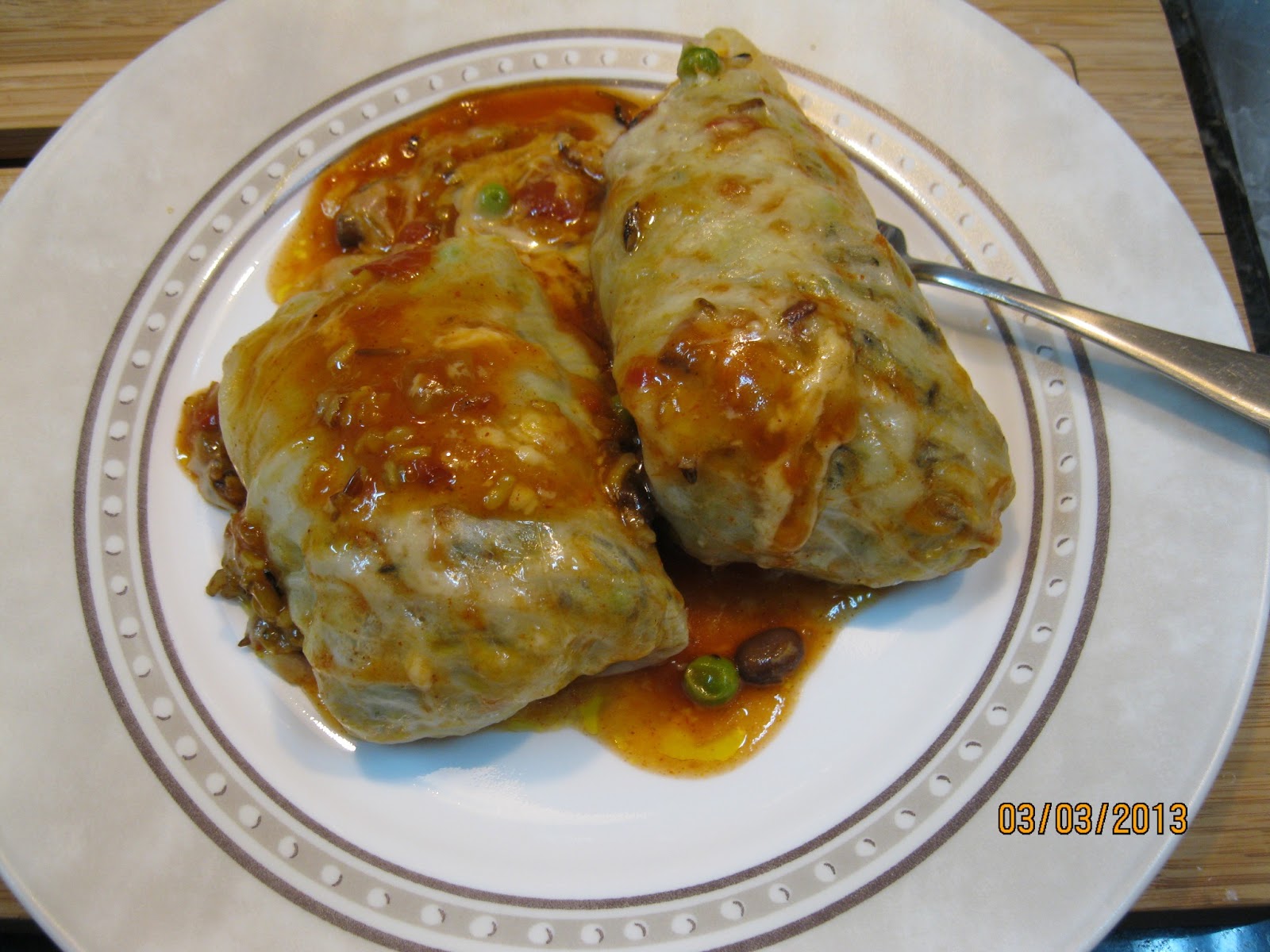 GlobeHoppers Dinner Tonight Stuffed Cabbage Rolls
