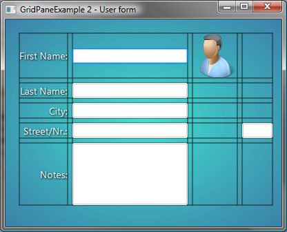 Javafx Column Layout | just my 2 cents about java javafx 2 0 layout panes gridpane Javafx Column Layout | just my 2 cents about java javafx 2 0 layout panes gridpane