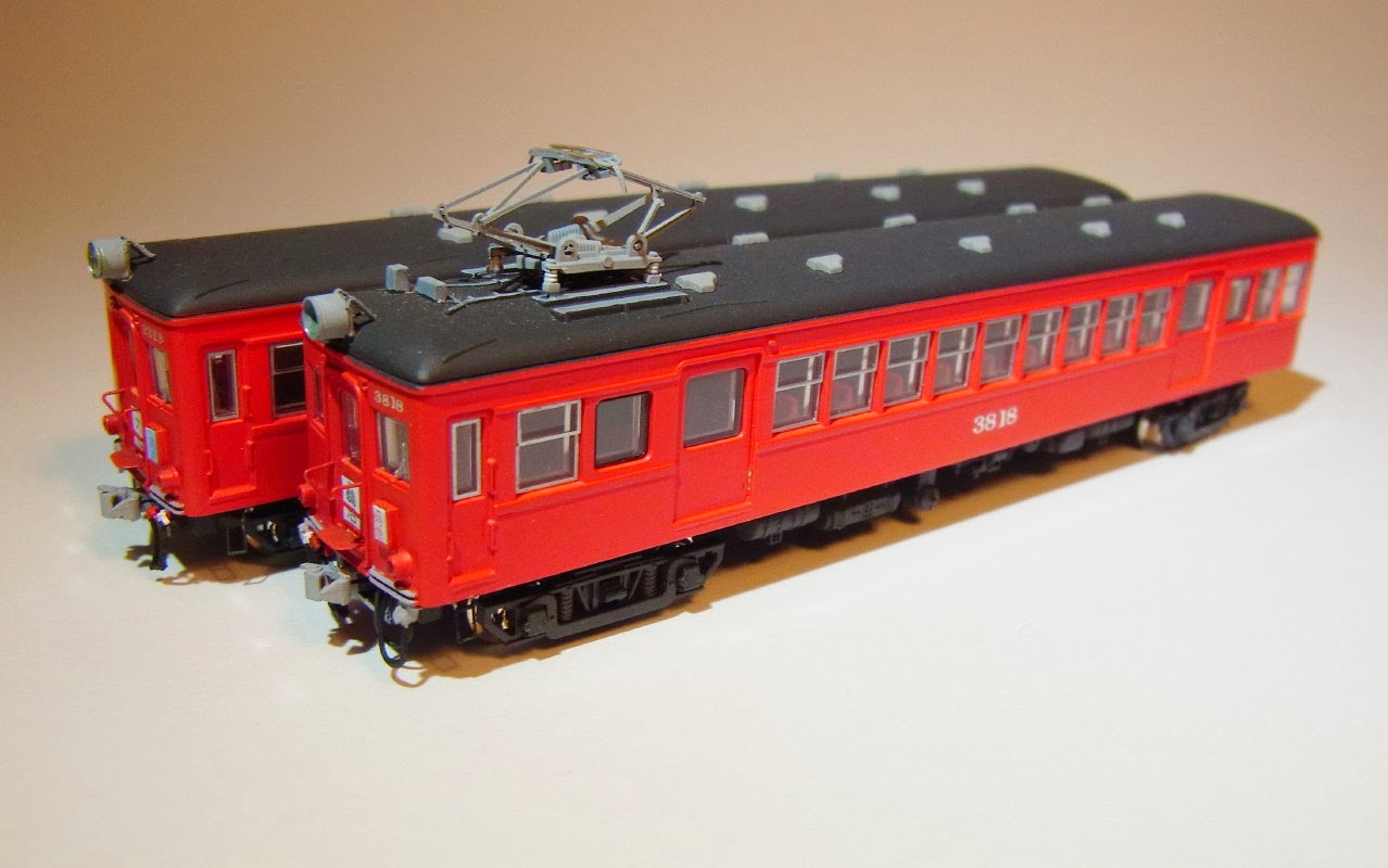 冬の華 名鉄電車 3835形 2818形 名古屋鉄道