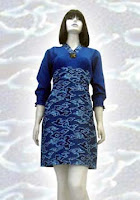 Model Baju Dress Batik Terbaru Model Baju Batik Terbaru 2