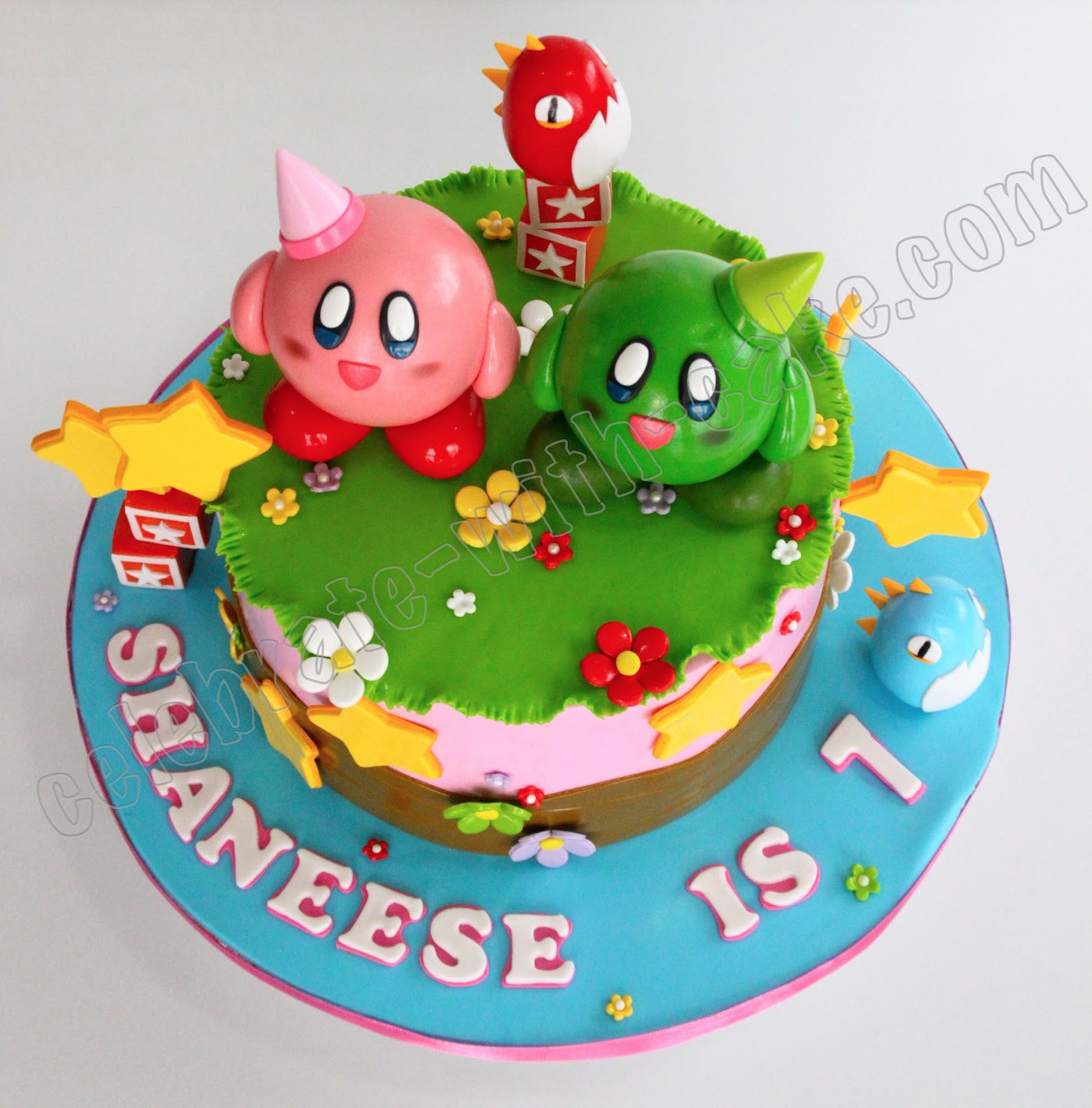 Kirby Game Cake