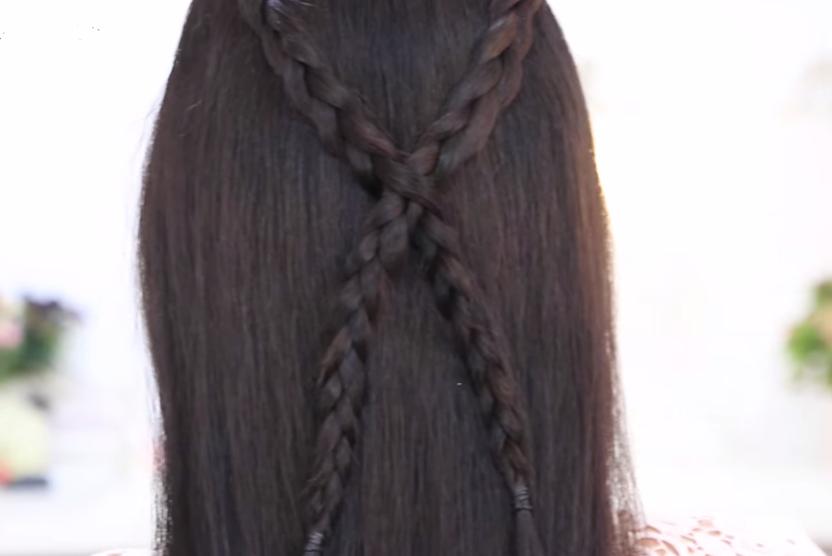 Cómo hacer trenzas holandesas Peinados con trenzas - Peinados Con Dos Trenzas