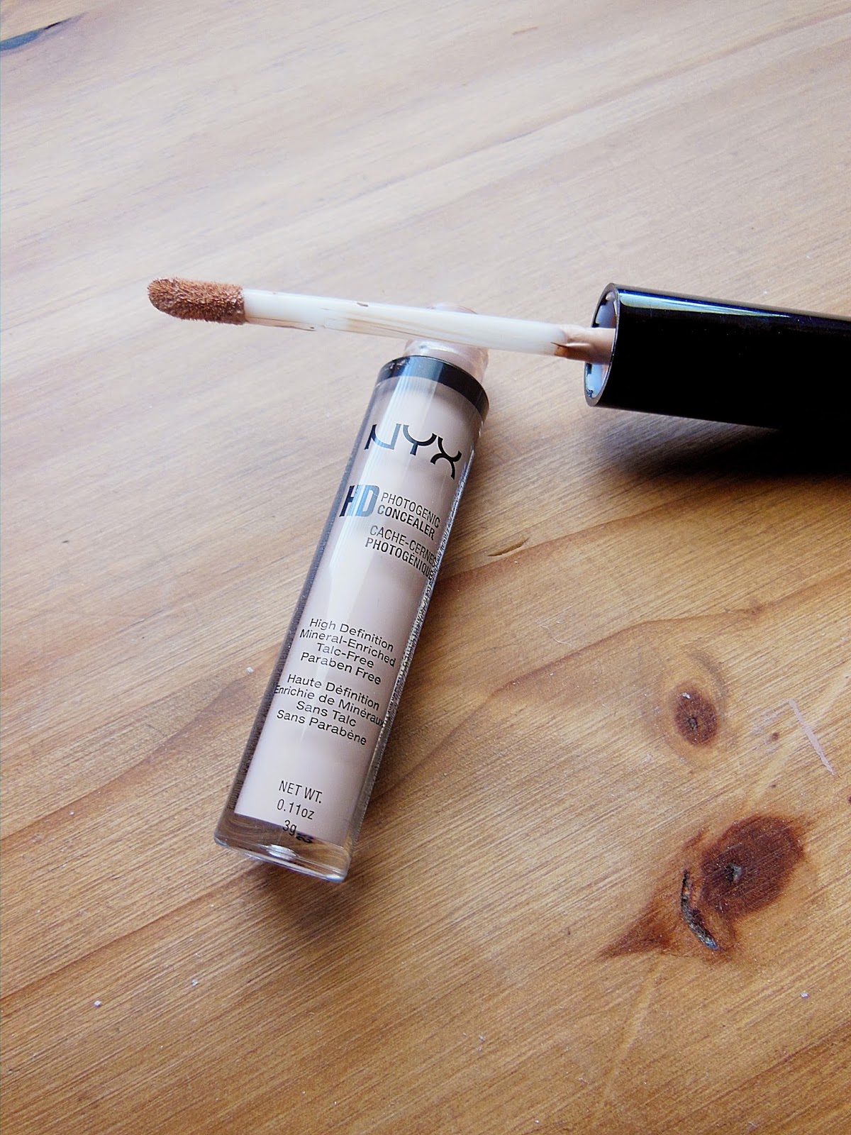 Cosmetic Queen Blog REVIEW NYX HD Photogenic Concealer
