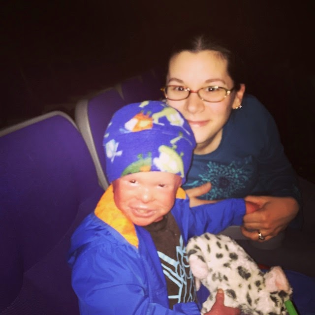 Evan, who has Harlequin Ichthyosis,  with his mum