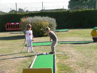 crazy golf on southsea seafront