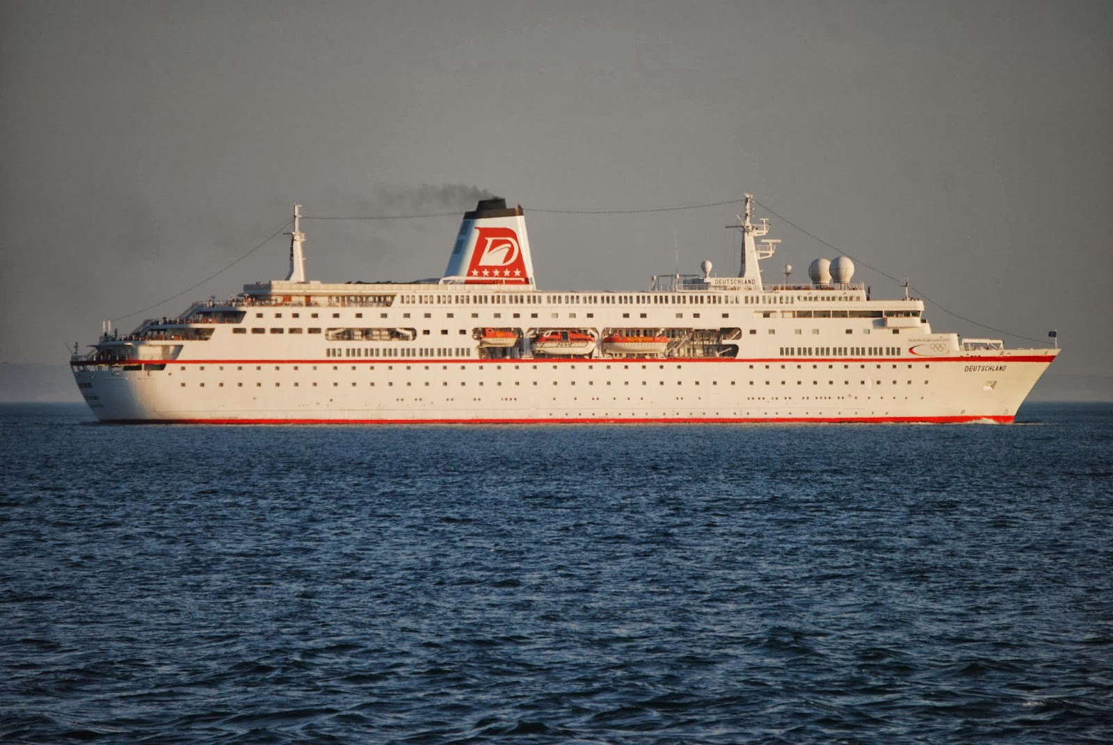 German Registered Cruise Ship "DEUTSCHLAND" in Iberian Ports