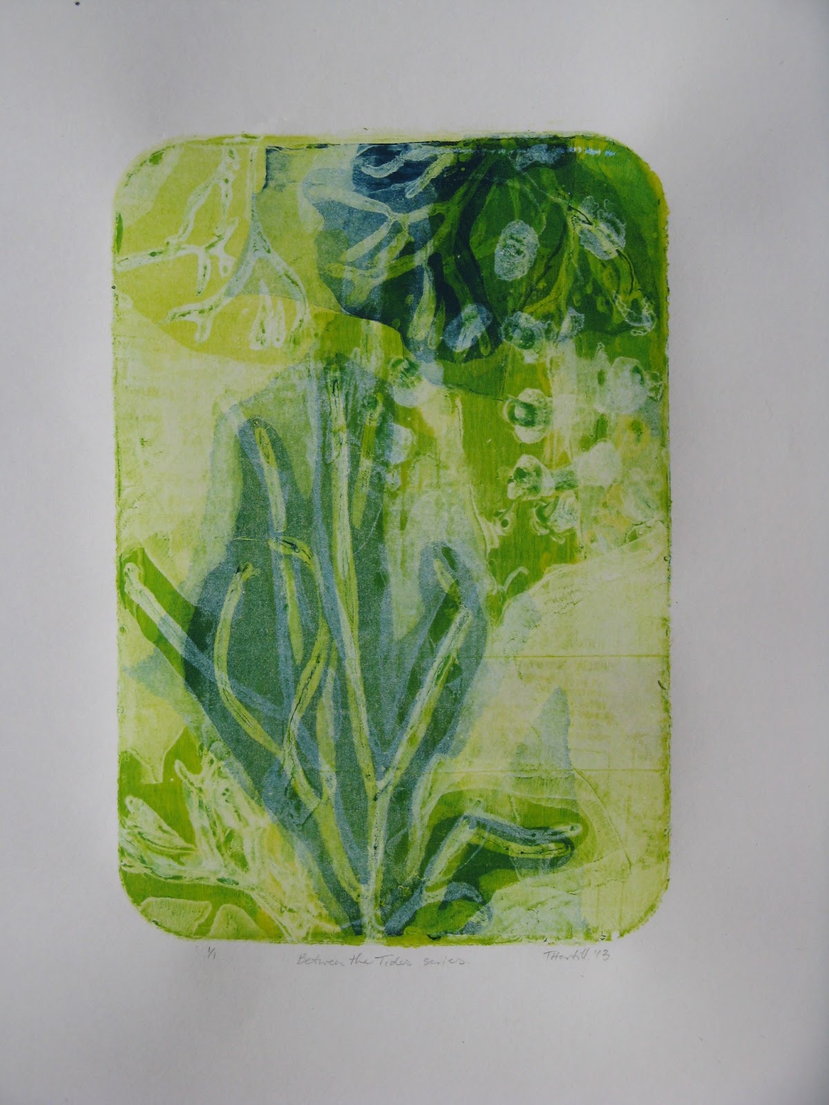 Toni Hartill Art Gelatin Printing