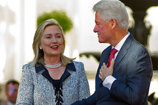 Hillary and Bill Clinton