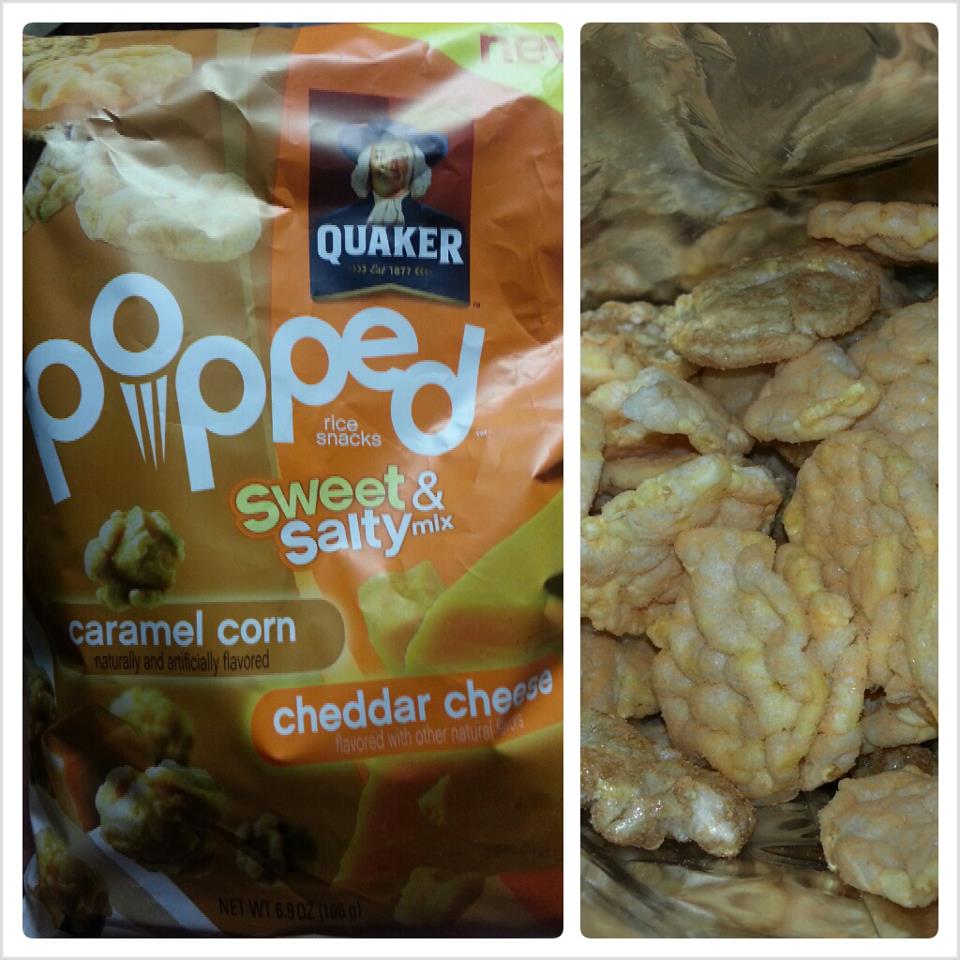 Shannon's Lightening the Load Quaker Popped Sweet & Salty Rice Snacks