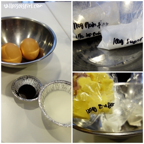 Here's the ingredients we need to make vanilla cupcakes! Here's the ingredients we need to make vanilla cupcakes!