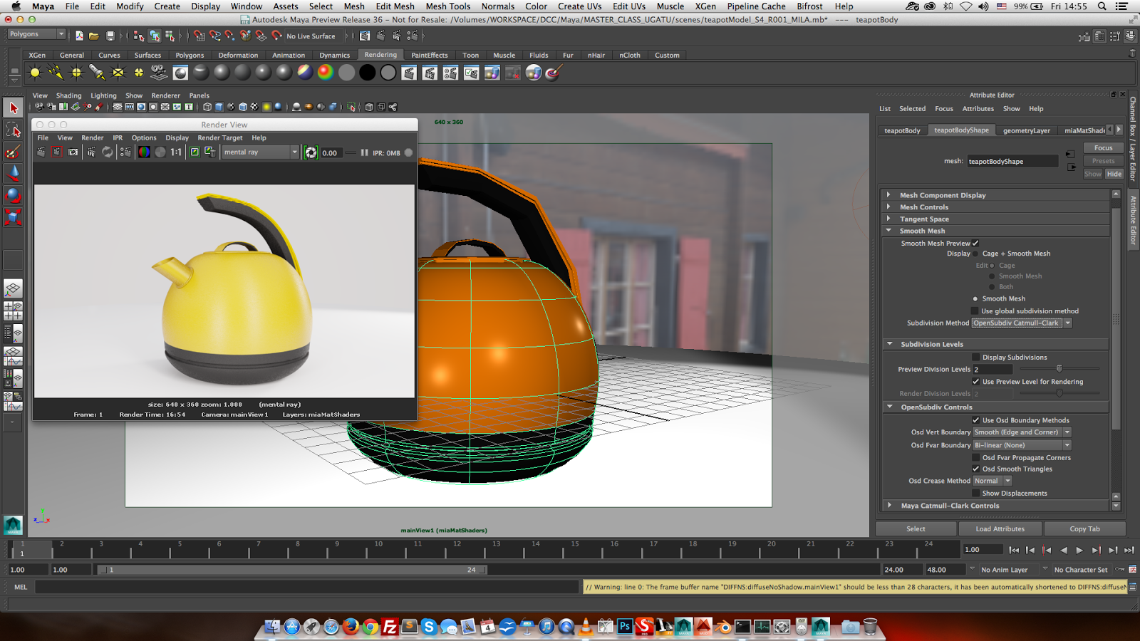 maya render view maya render view