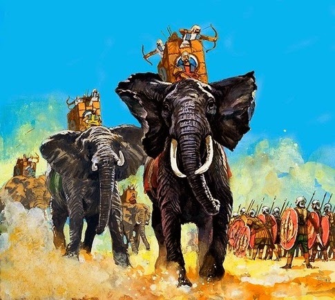 HISTORIA PARA NO DORMIR 326 a.c. La batalla del Hidaspes. (2ª parte)