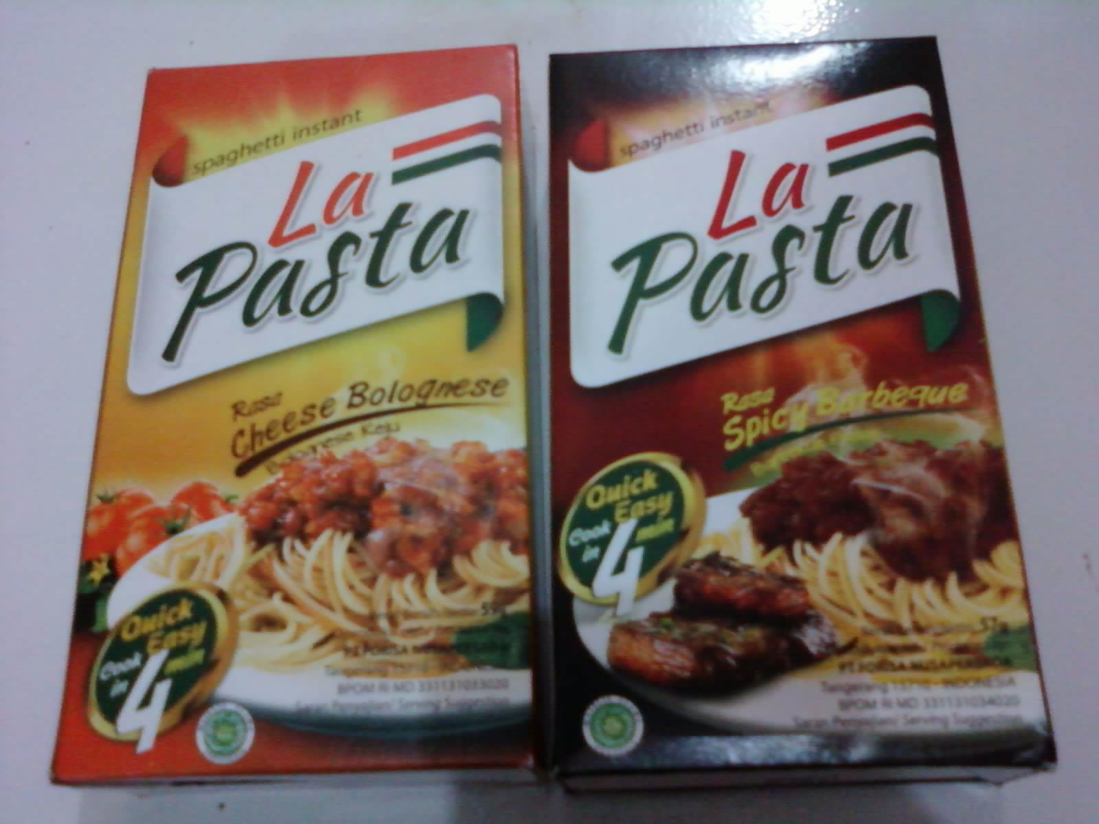 Rumah Renny Spaghetti Instant La Pasta atau La Fonte? Enak semua....