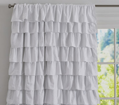 Pottery Barn Kids Ruffle Blackout Panels Decor Look Alikes
