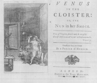 Venus: Frontispiece for Curll’s 1725 Venus in the Cloister. (British Library)