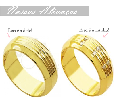 alianças de ouro para noivadp alianças lindas de ouro