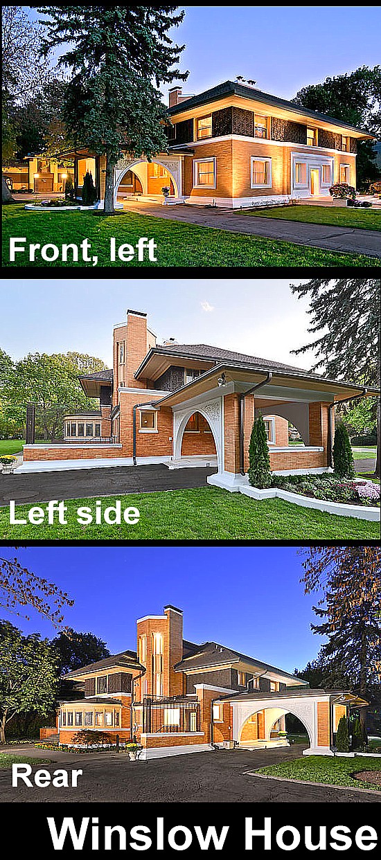 Art Now and Then The Winslow House, River Forest, Illinois