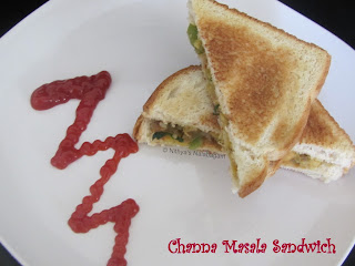 Chickpeas Sandwich