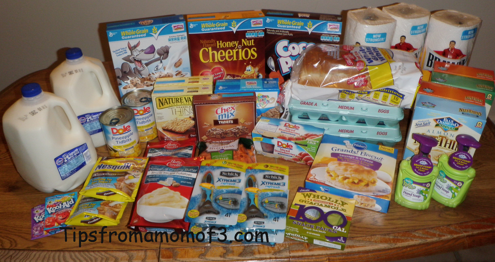 Tips From A Mom of 3 HOT Kroger Shopping Trip Saved 80!