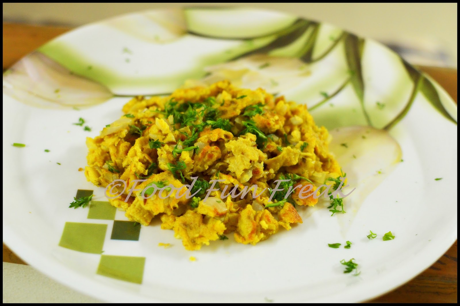 Egg Bhurji/ Indian Style Scrambled Eggs ~ Food Fun Freak