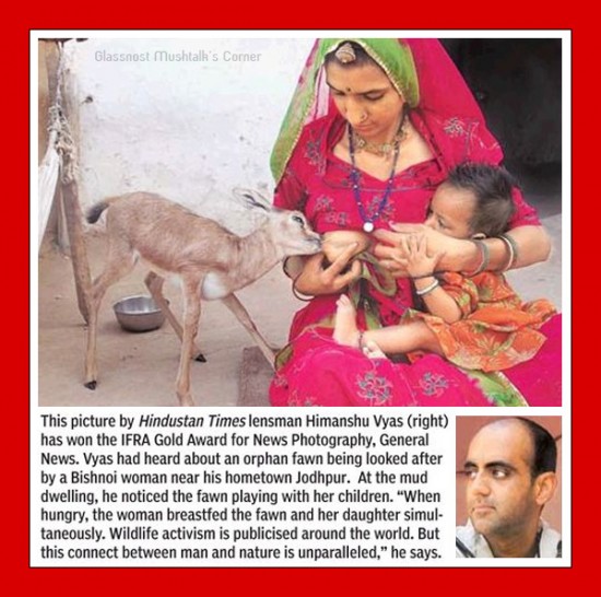 Women Breastfeeding Animals