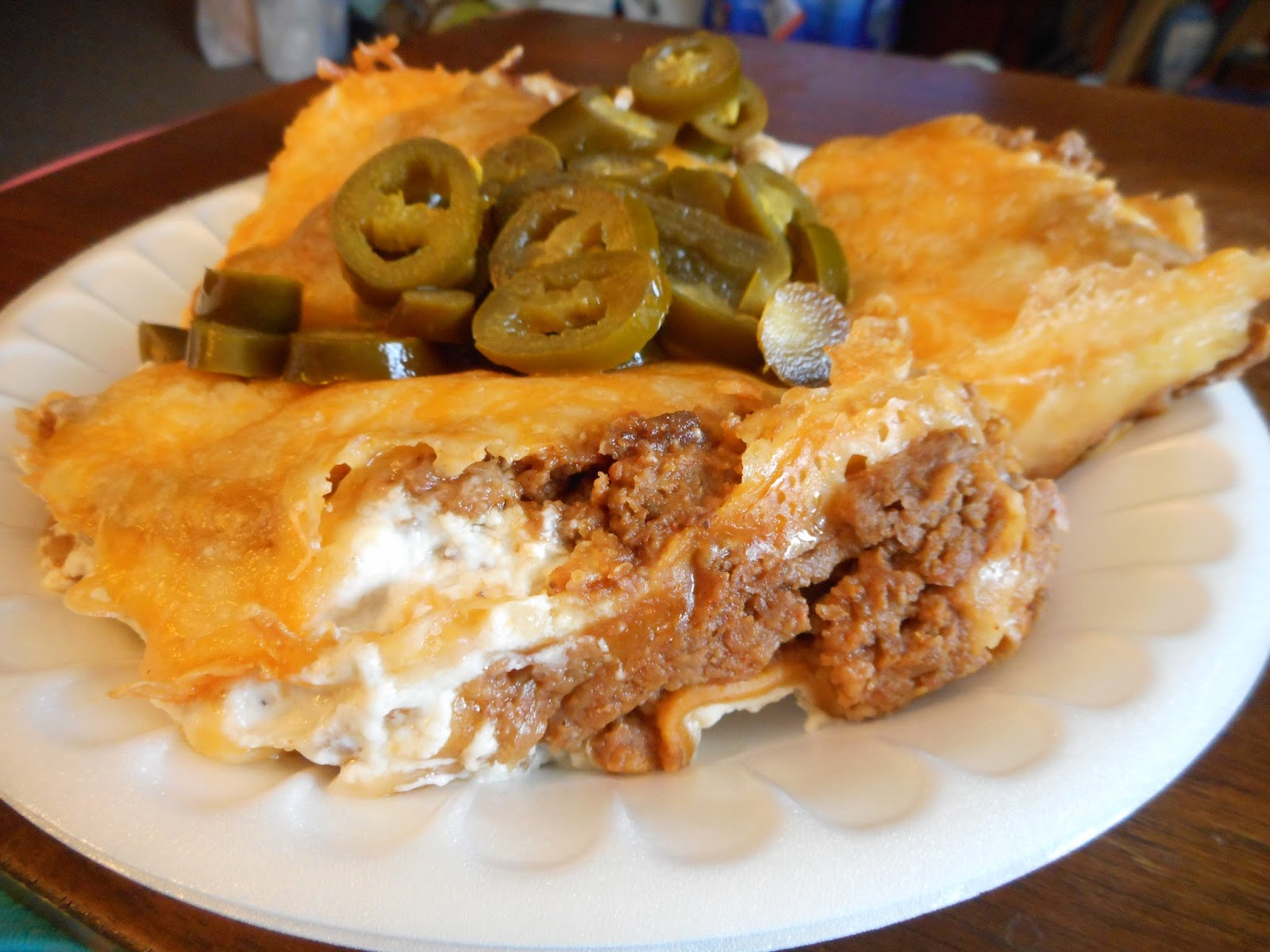 Diane's Recipes CREAMY BURRITO CASSEROLE