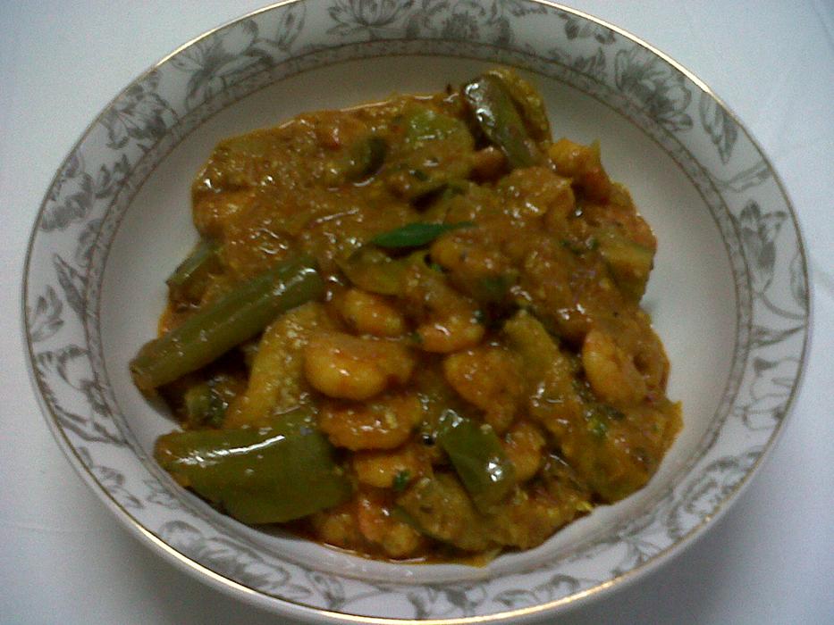 PRAWNS BRINJAL CURRY indianrecepieshome
