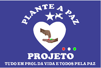 Bandeira do Projeto Plante a Paz
