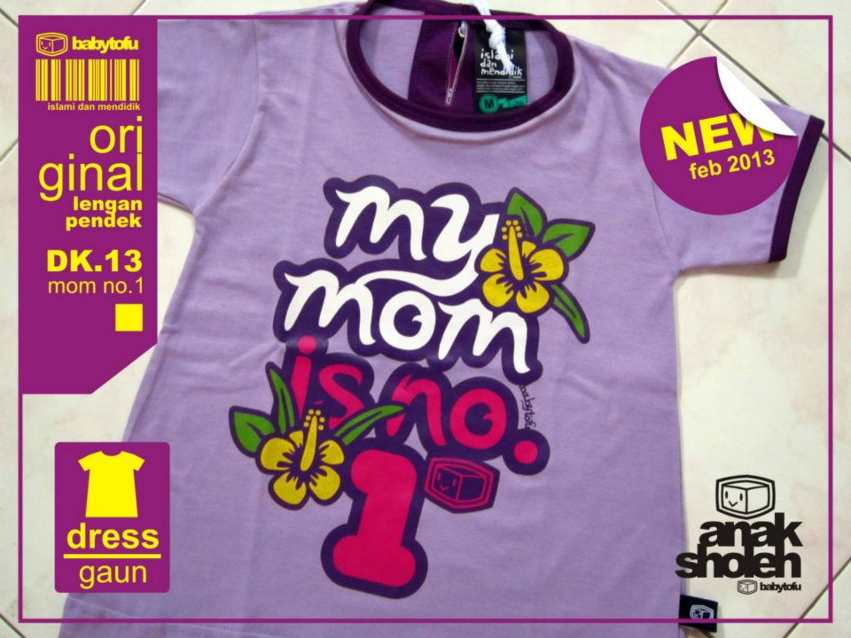 kaos anak perempuan lengan pendek kaos anak perempuan warna ungu