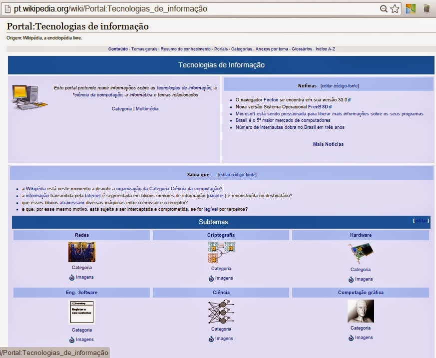 Portal das Tecnologias da Informação - Wikipédia