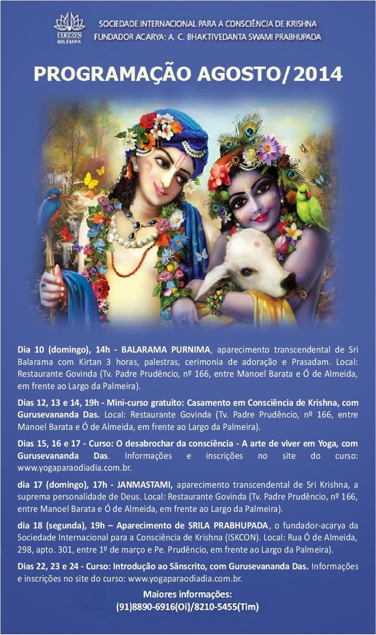 Bhakti Fest – Centro Hare Krishna de Bhakti Yoga