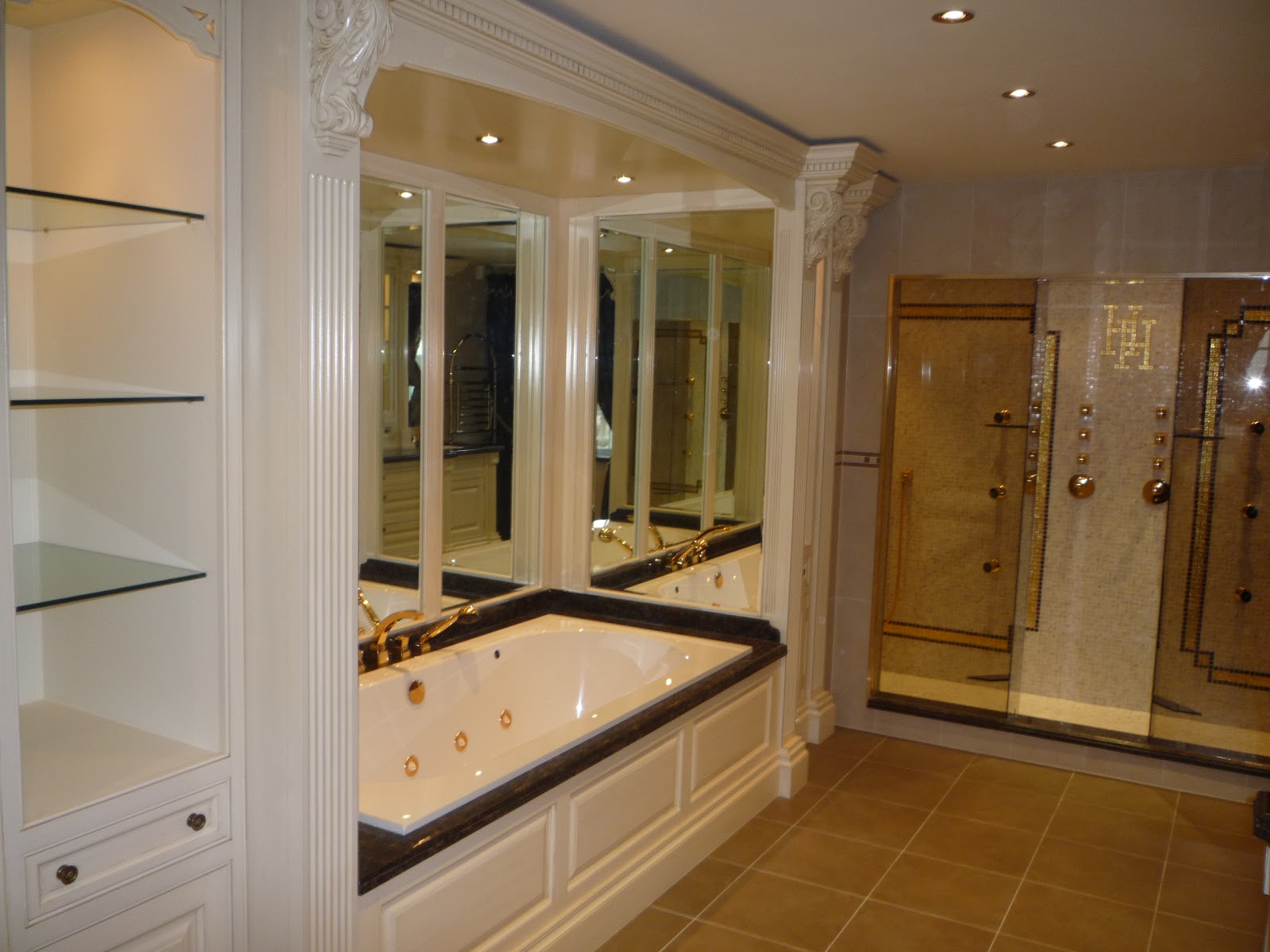 Tradition Interiors Of Nottingham Clive Luxury Bathroom Victorian Bathroom With Corbelled Pilasters