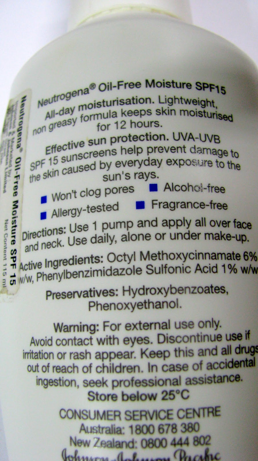 Neutrogena Oil Free Moisturizer Review Peachesandblush