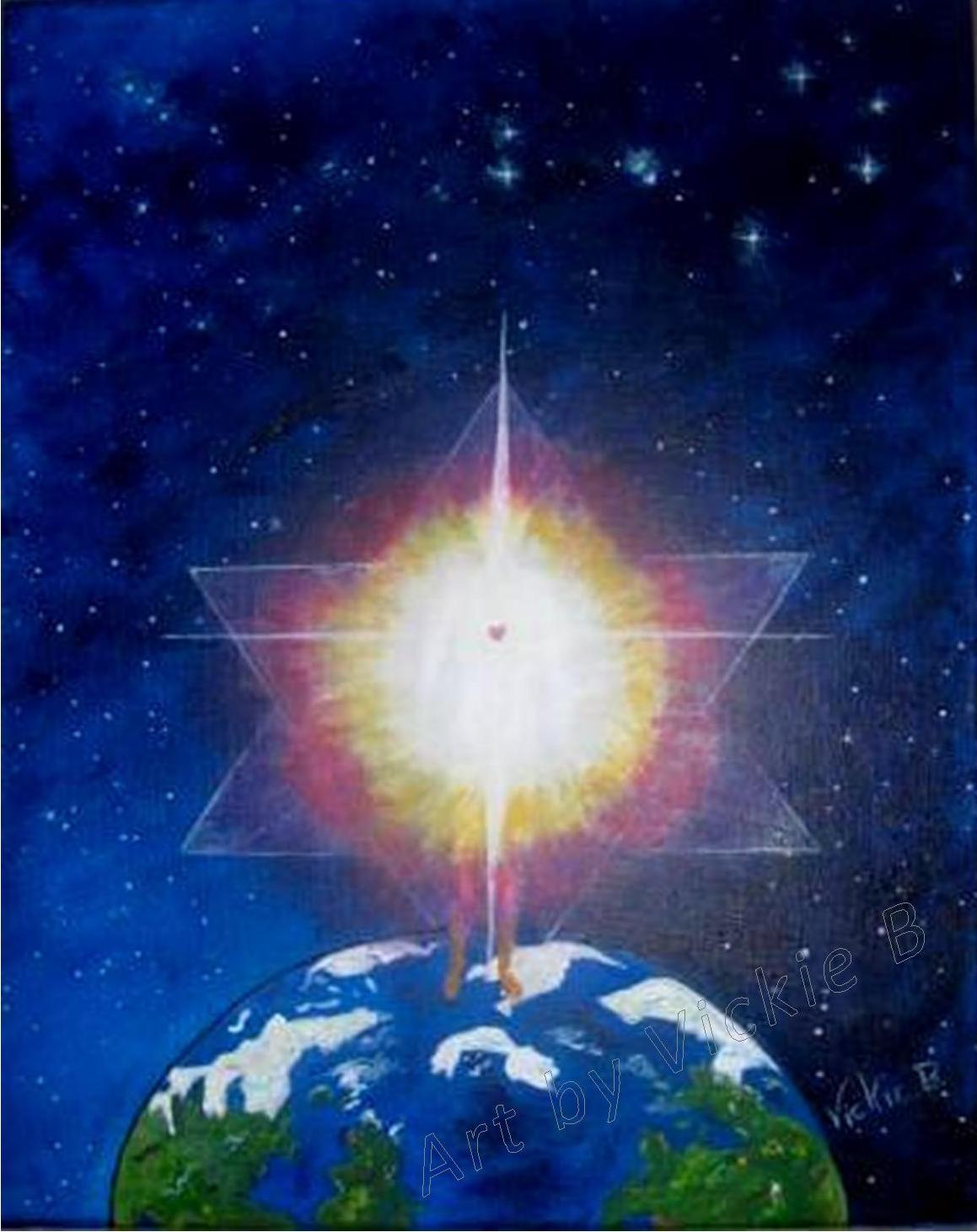 Shifting into Purer Consciousness: Ascension Artwork
