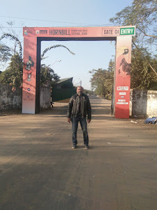 Entrance to Hornbill international Rock Festival venue in Dimapur.