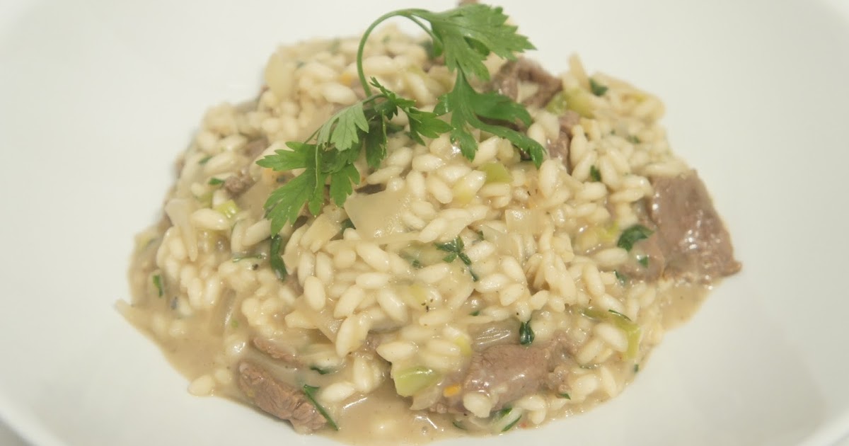 Receitinhas da Brunildinha RISOTO DE FILÉ MIGNON COM