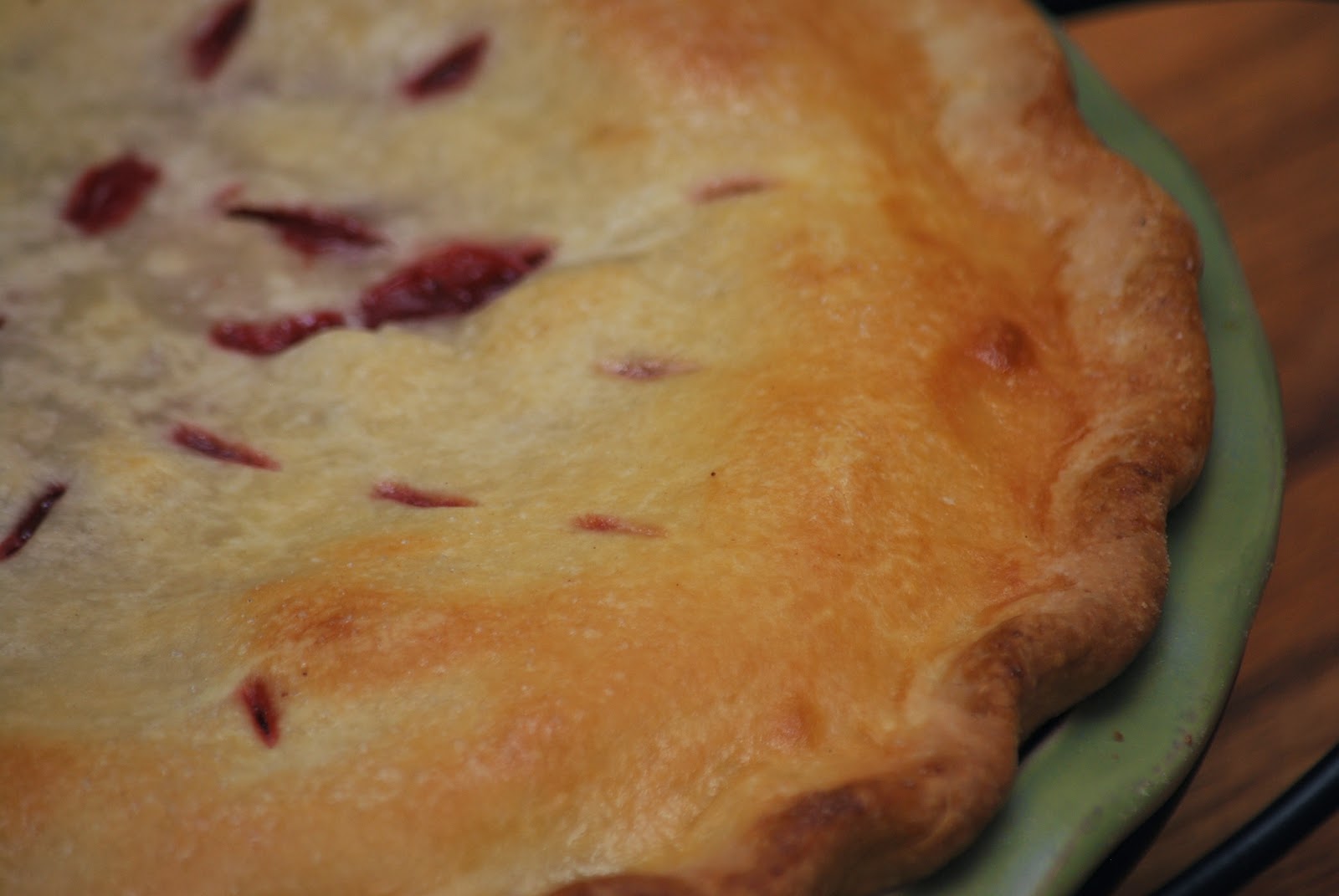 My story in recipes Double Crust Strawberry Pie