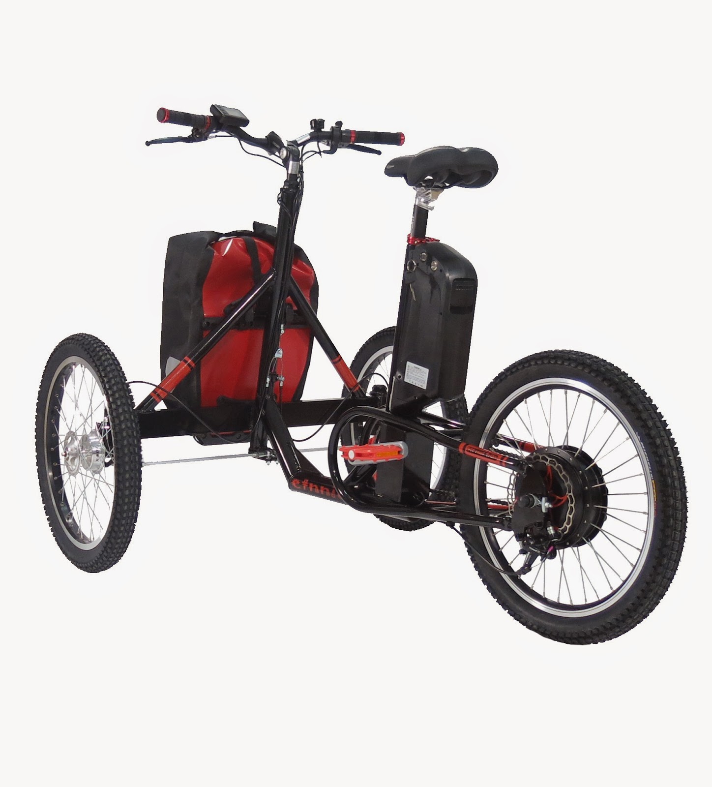 triciclo electrico dos ruedas delanteras