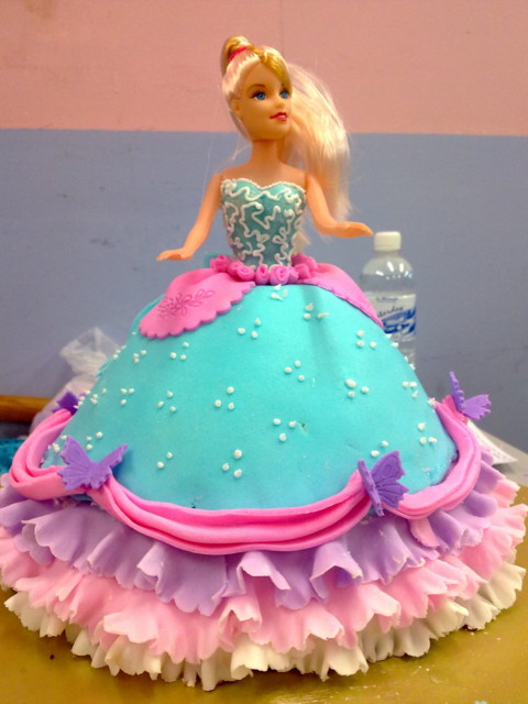 PG CakeCraft: BARBIE/PRINCESS DOLL CAKE CLASS ON 26th FEB.2011