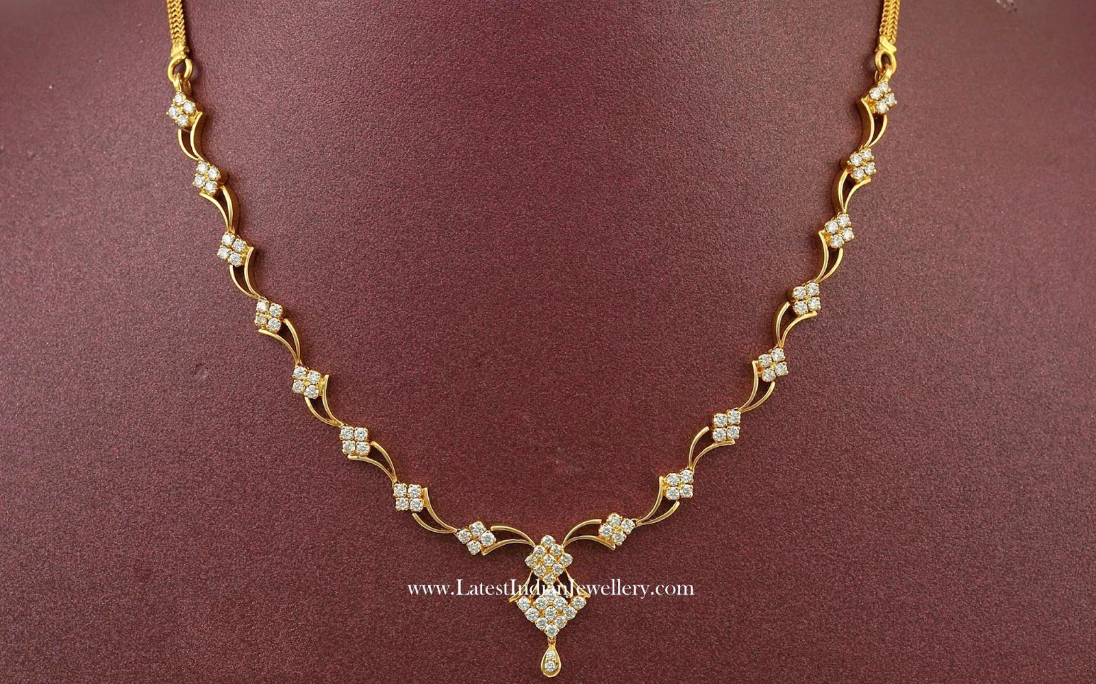Simple Diamond Necklace Designs In 1 Lakh Latest Indian Jewellery Designs,Luxurious Latest Dressing Table Design 2020