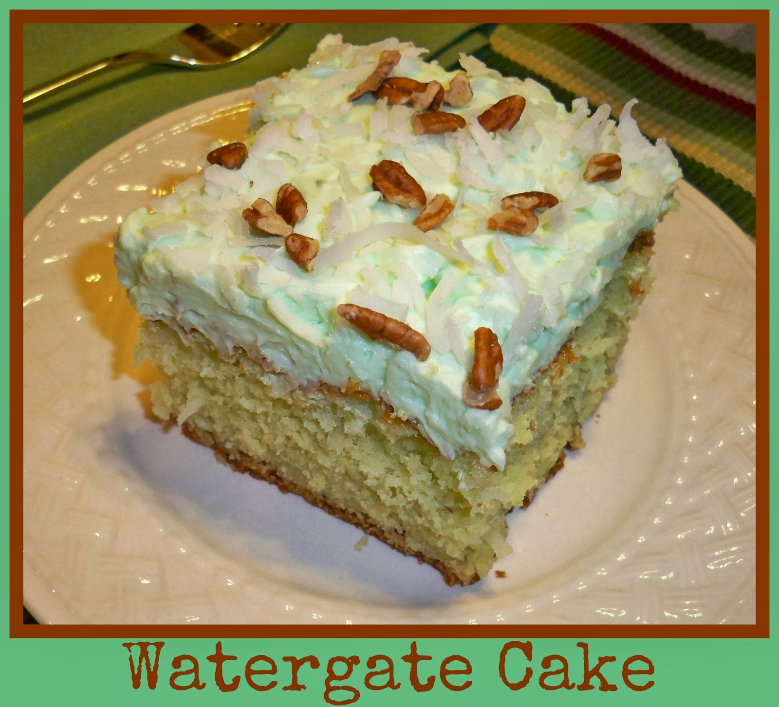 Watergate Cake Recipe