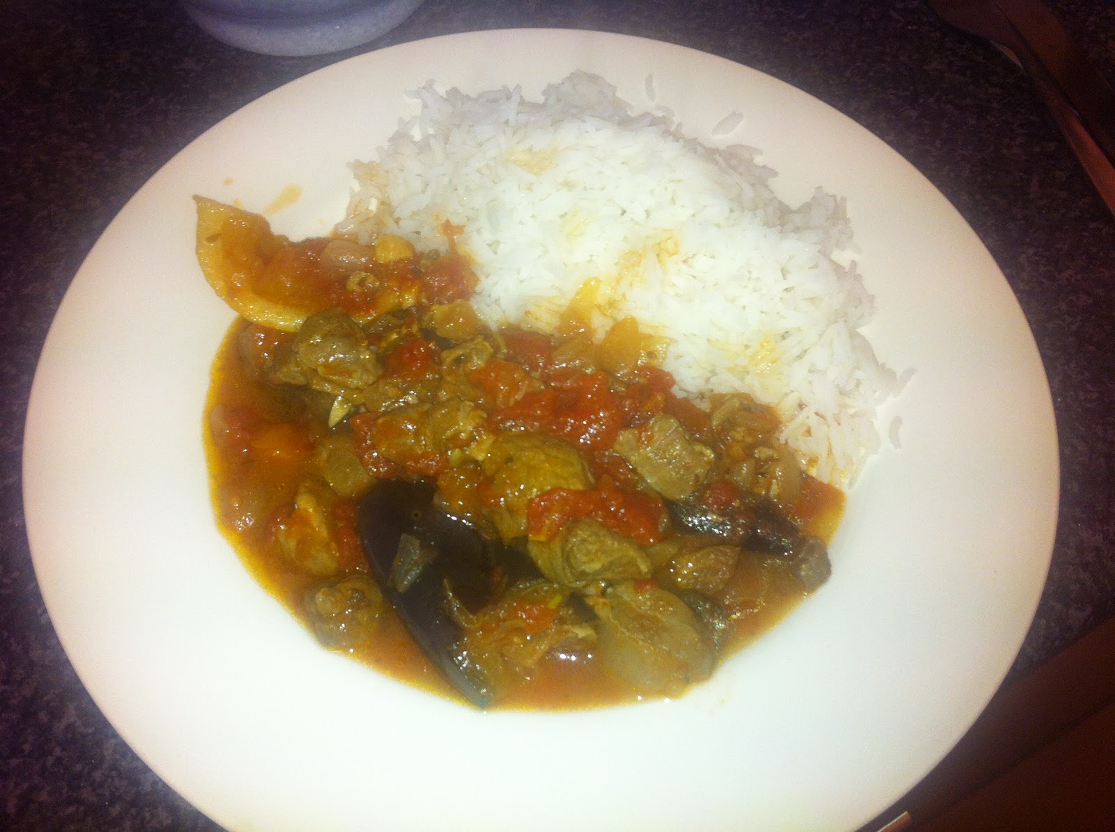 The lone gourmet Greekstyle goat stew