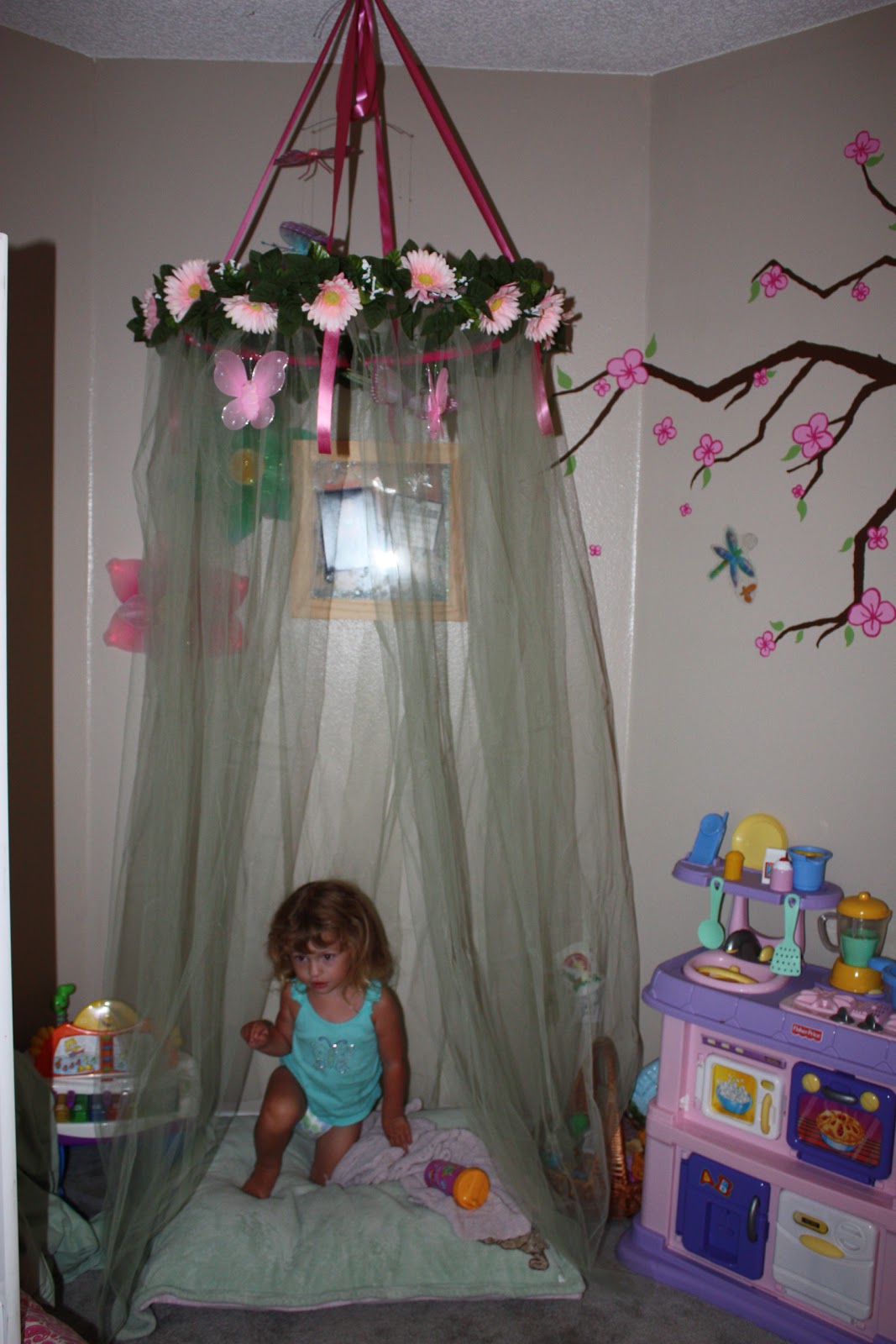 The PBJ Mom A Garden Fairy Canopy