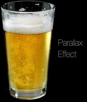 Cool Parallax Web Page Drink Beer Effect Using Jquery