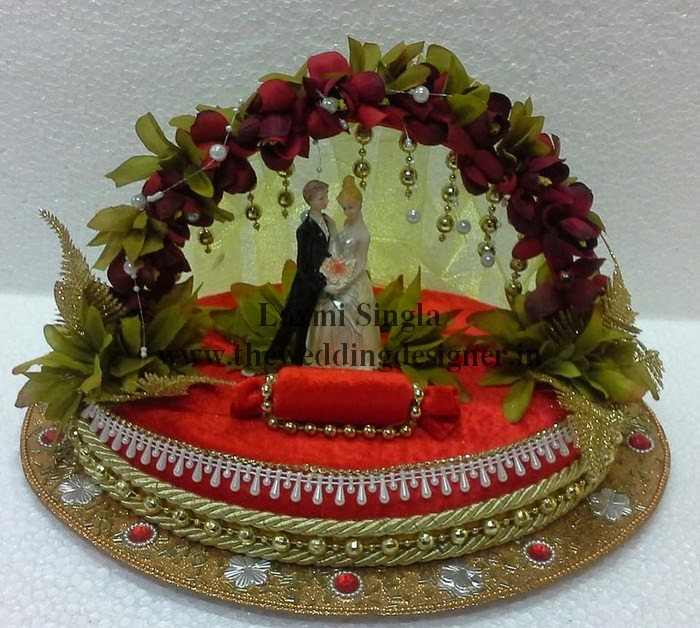 Designer Wedding Ring Ceremony Trays
